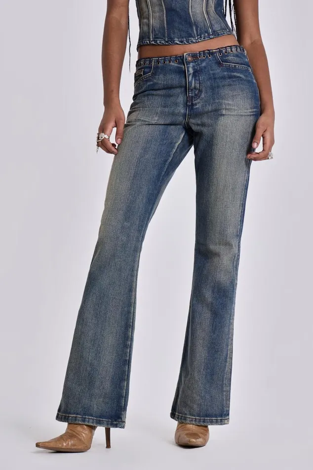 Women Elia Slim Fit Bootcut Jean Jaded London CoOrds