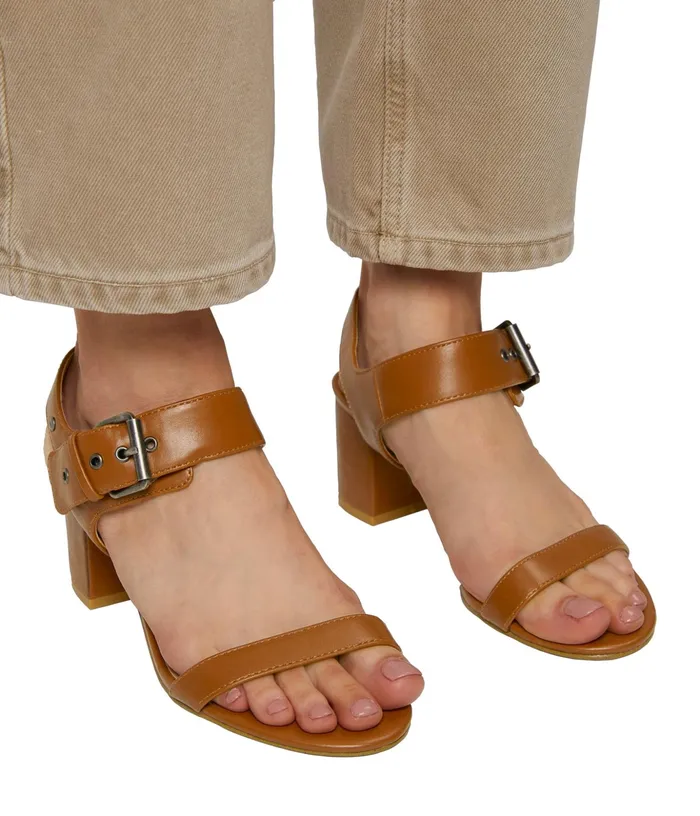 Women Elysa Vegan High Heel Sandals Chili Matt and Nat Sandals