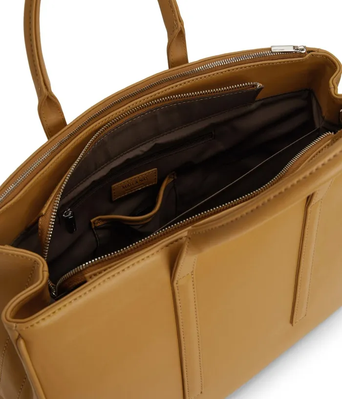 Women Evelin Vegan Satchel 8211 Loom Harvest Matt and Nat Satchels