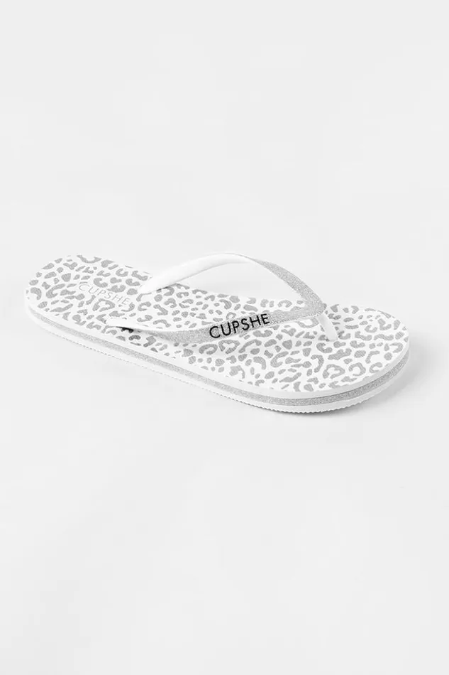 Women Flip Flops Cupshe Baker Beach White Animal Prints Flip Flops Multicolor Women Flip Flops Cupshe Baker Beach White Animal Prints Flip Flops Multicolor