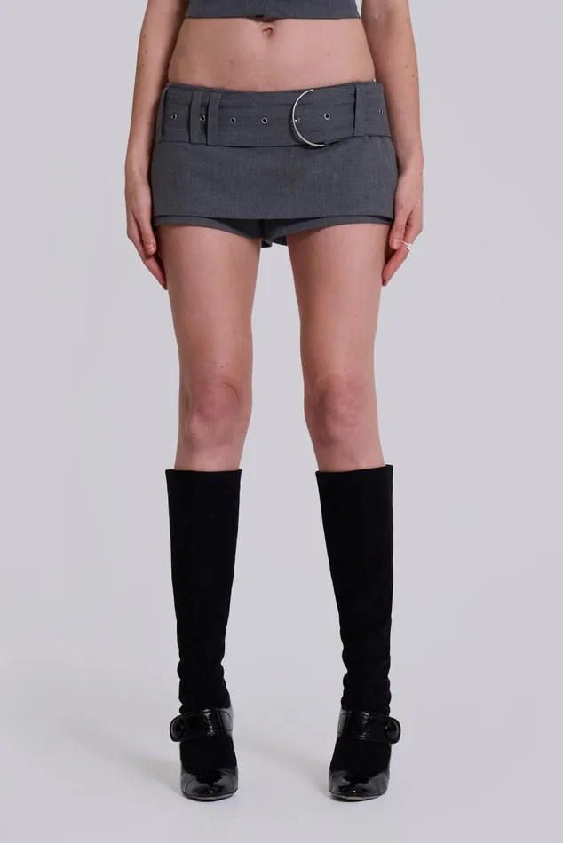 Women Friday Belted Suit Skort Jaded London CoOrds