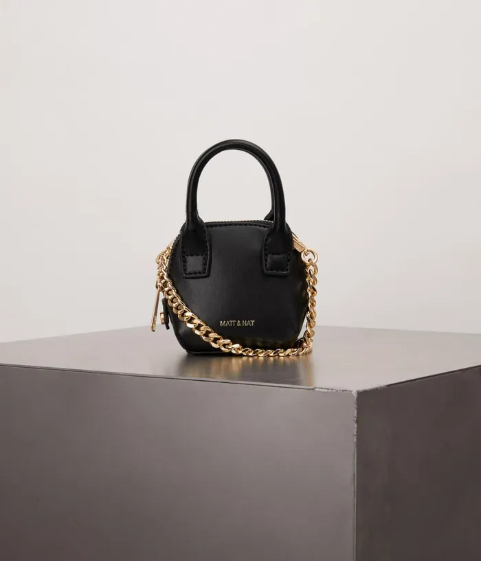 Women Gessi Pico Vegan Crossbody Bag 8211 Appleskin Black Matt and Nat Crossbody Women Gessi Pico Vegan Crossbody Bag 8211 Appleskin Black Matt and Nat Crossbody