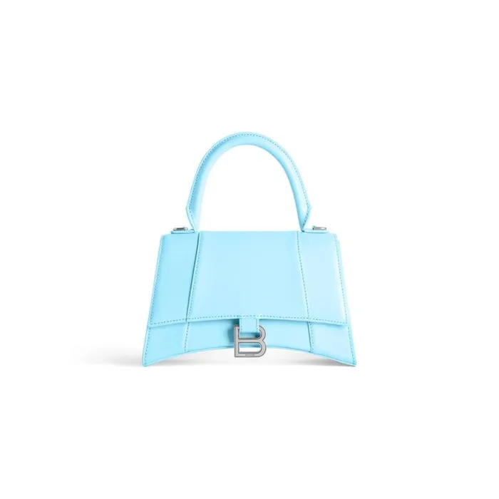 Women Handbags Balenciaga Hourglass Small Handbag Box In Blue