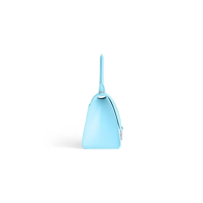 Women Handbags Balenciaga Hourglass Small Handbag Box In Blue