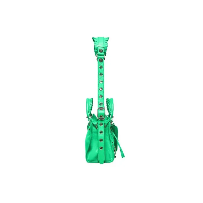Women Handbags Balenciaga Neo Cagole Xs Handbag In Bright Green
