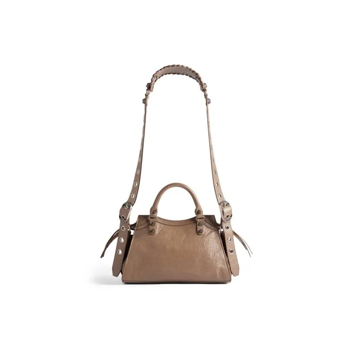 Women Handbags Balenciaga Neo Cagole Xs Handbag In Light Brown