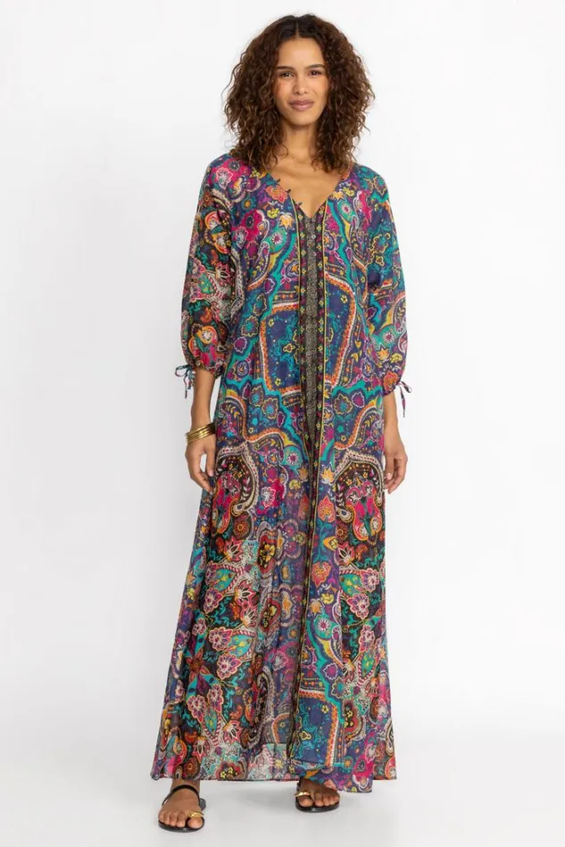 Women HANNAH LONG DRESS Hannah Johnny Was Swim and Resort