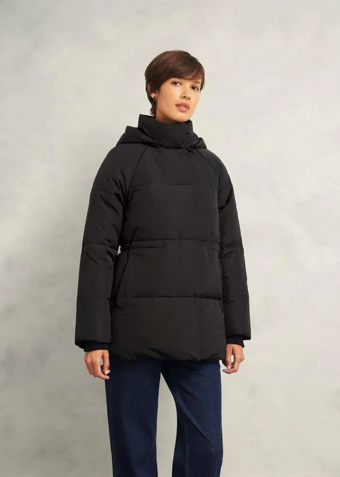 Women HOBBS Coats and Jackets Cara Puffer Black