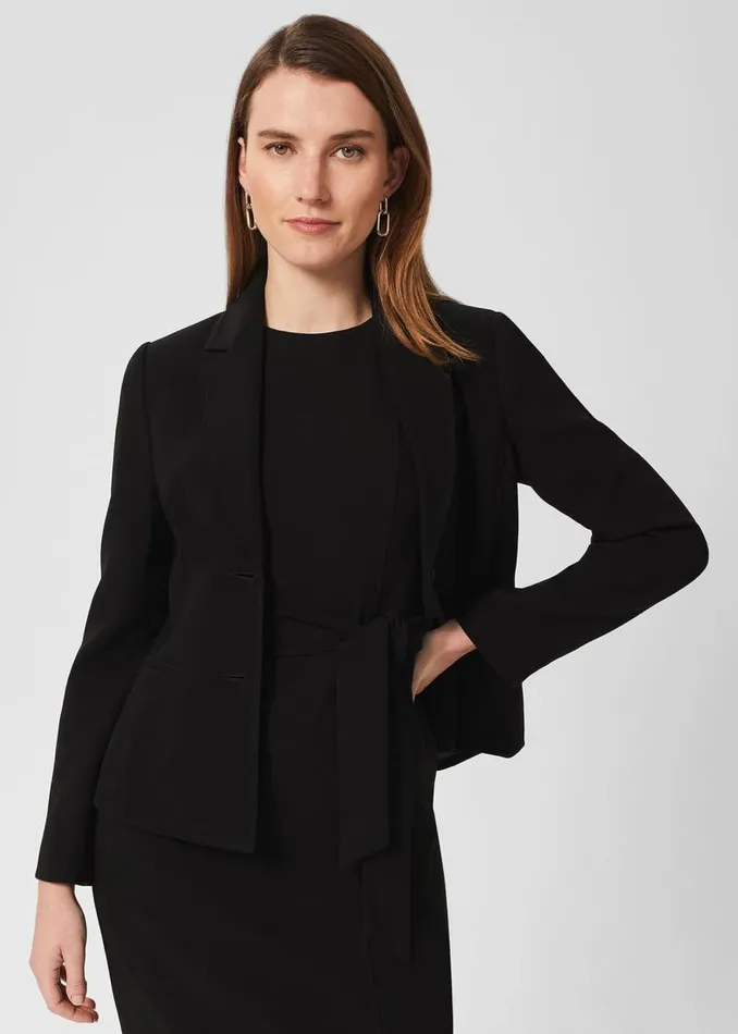 Women HOBBS Coats and Jackets Petite Mel Jacket Black