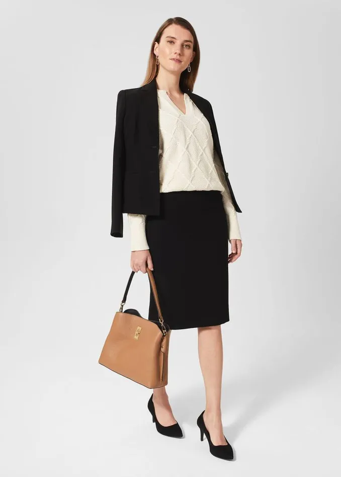 Women HOBBS Coats and Jackets Petite Mel Jacket Black