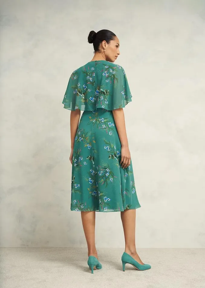 Women HOBBS Dresses and Jumpsuits Jaida Dress Green Multi