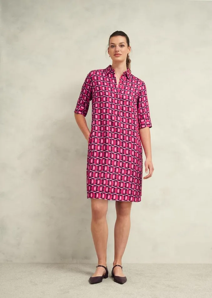 Women HOBBS Dresses and Jumpsuits Marciella Dress Pink Multi