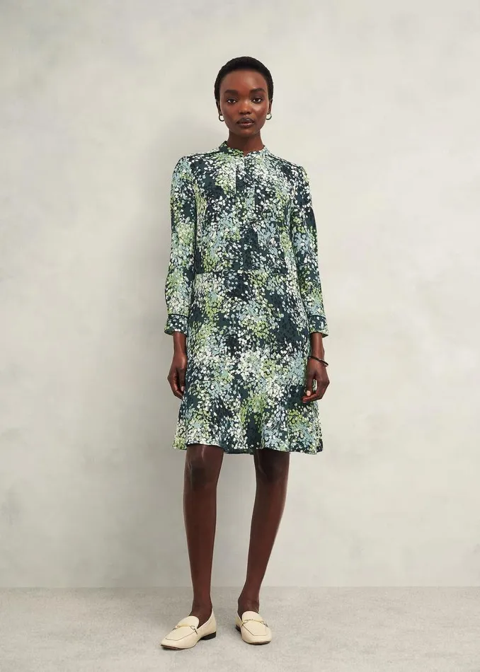 Women HOBBS Dresses and Jumpsuits Nelle Dress Green Multi