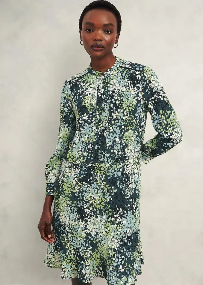Women HOBBS Dresses and Jumpsuits Nelle Dress Green Multi