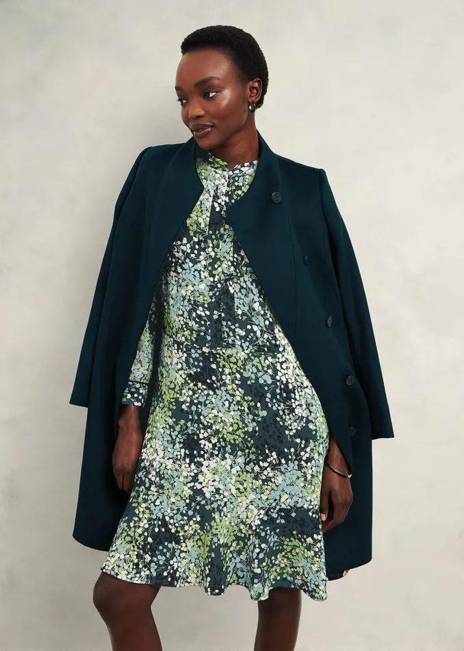 Women HOBBS Dresses and Jumpsuits Nelle Dress Green Multi