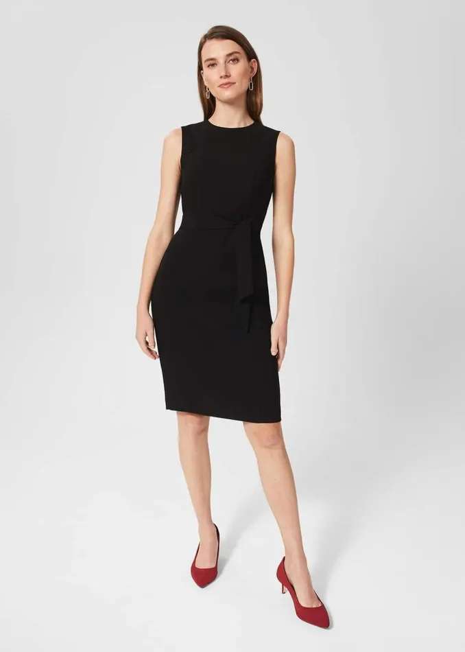 Women HOBBS Dresses and Jumpsuits Petite Mel Dress Black