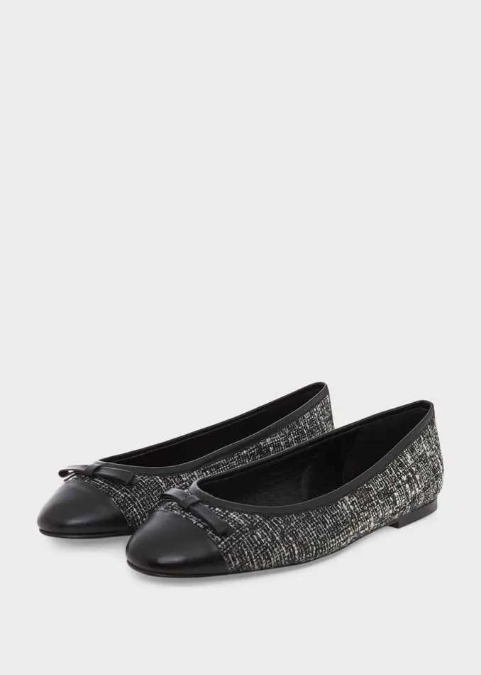 Women HOBBS Flats Diana Ballerina Tweed Women HOBBS Flats Diana Ballerina Tweed