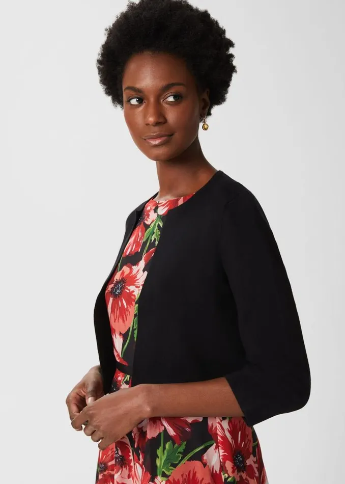 Women HOBBS Jumpers and Cardigans Ella Cardigan Black