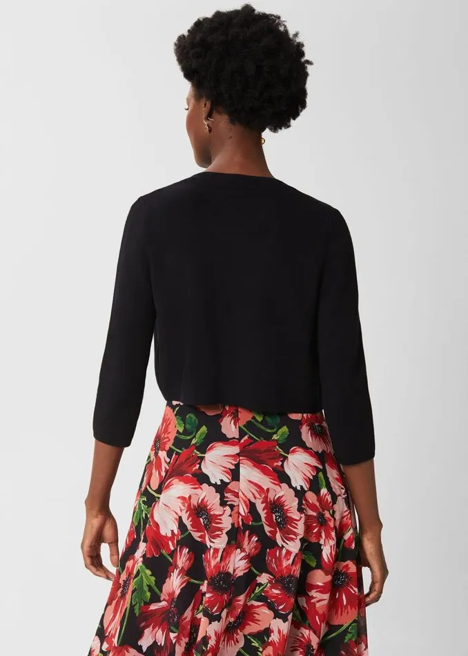 Women HOBBS Jumpers and Cardigans Ella Cardigan Black