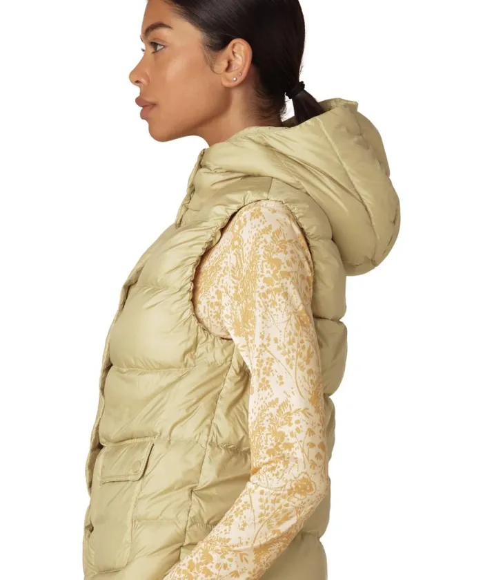 Women Ilse Jacobsen Down Vest 8211 Olive Grass
