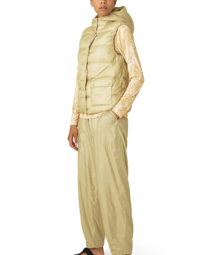 Women Ilse Jacobsen Down Vest 8211 Olive Grass