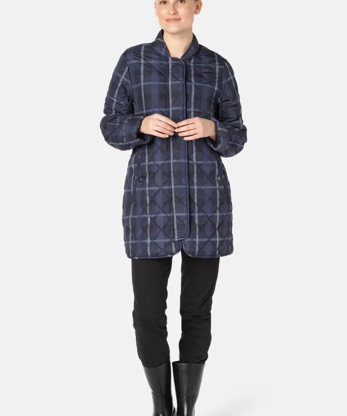 Women Ilse Jacobsen Padded Jacket 8211 True Navy