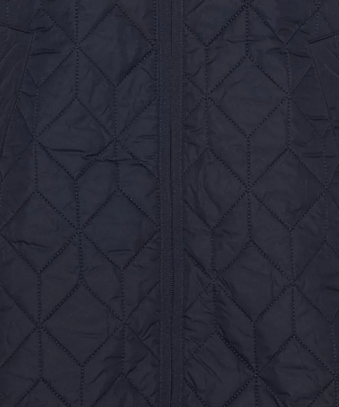Women Ilse Jacobsen Padded Quilt Coat 8211 Dark Indigo