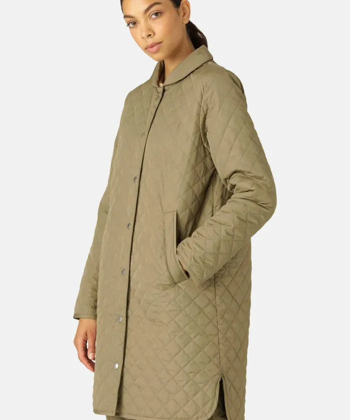 Women Ilse Jacobsen Quilt Coat 8211 Sage Women Ilse Jacobsen Quilt Coat 8211 Sage