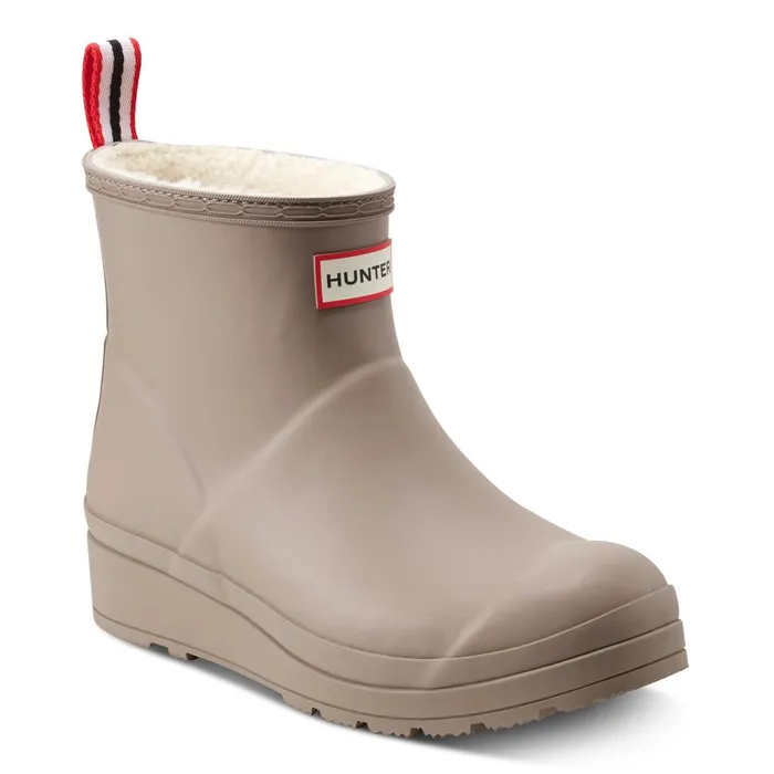 Women Insulated and Snow Boots Hunter Boots PLAY Insulated Vegan Shearling Short Rain Boots Medium Natural Women Insulated and Snow Boots Hunter Boots PLAY Insulated Vegan Shearling Short Rain Boots Medium Natural