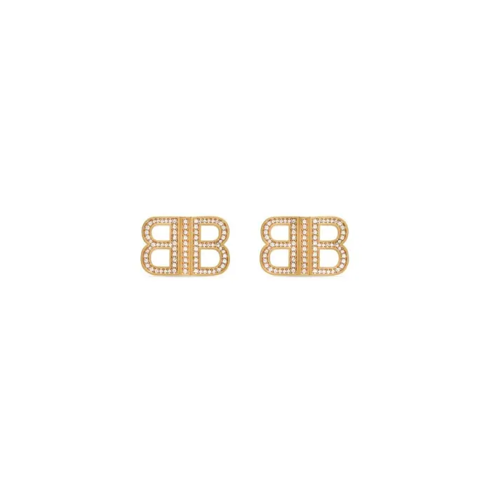 Women Jewellery Balenciaga Bb 20 Xs Earrings In Gold