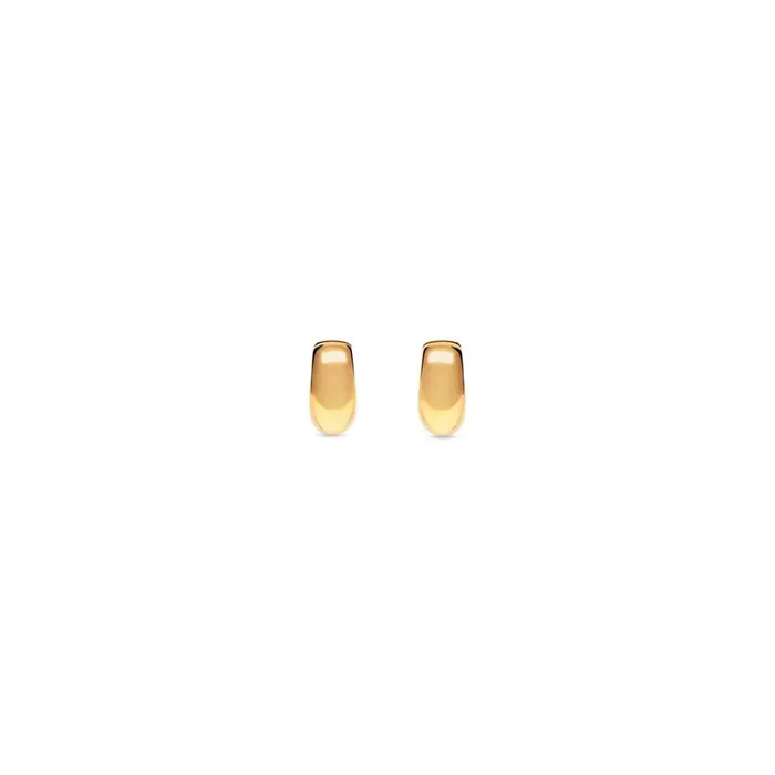 Women Jewellery Balenciaga Garderobe Earrings In Gold