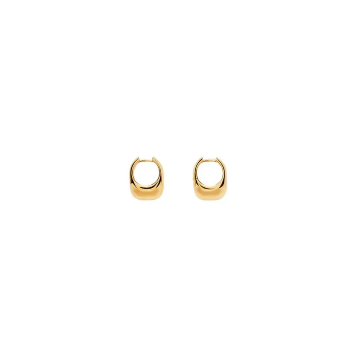 Women Jewellery Balenciaga Garderobe Earrings In Gold