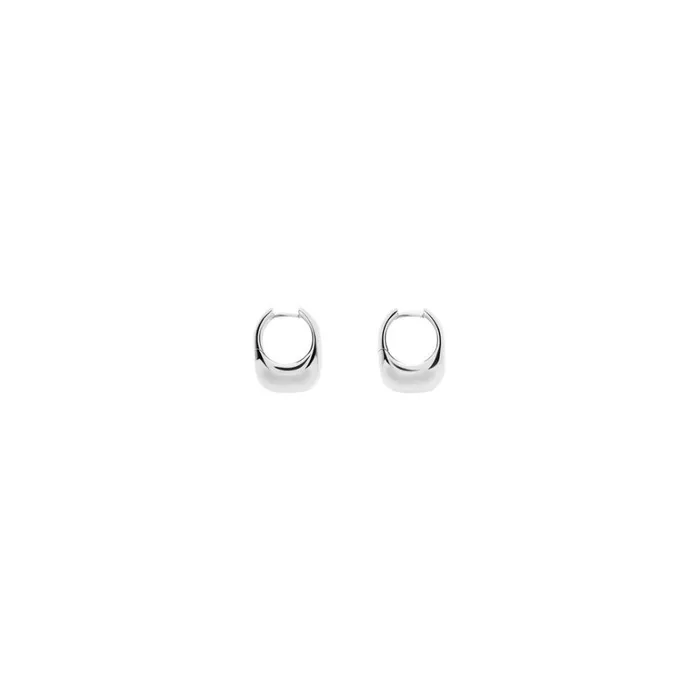 Women Jewellery Balenciaga Garderobe Earrings In Silver