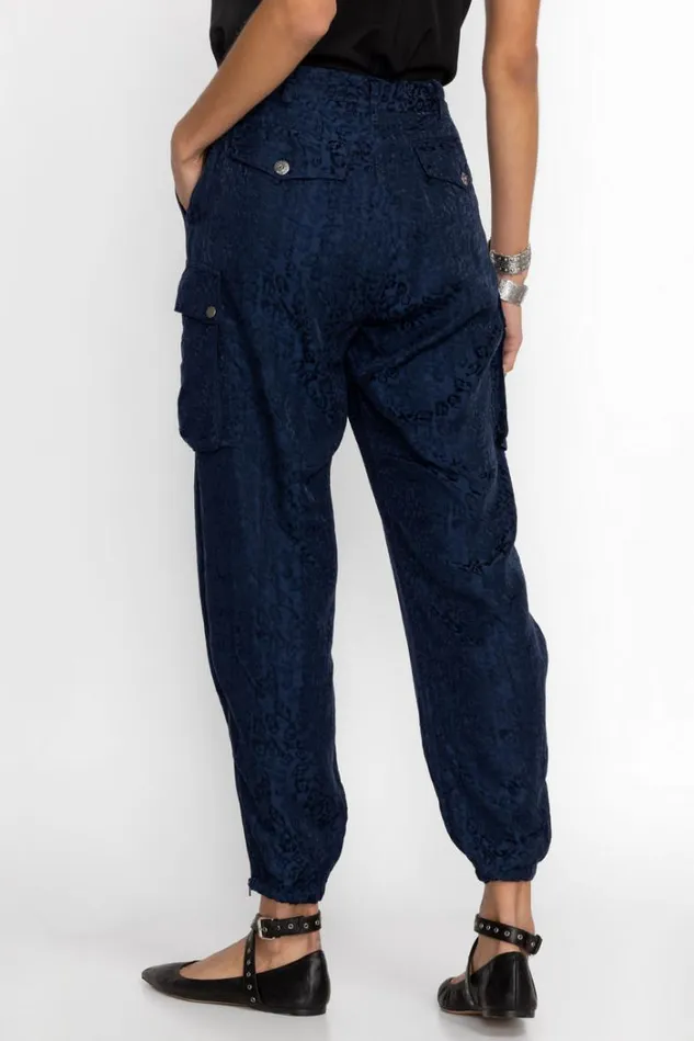 Women KIARRA JACQUARD PANT Blue Night Johnny Was Bottoms Women KIARRA JACQUARD PANT Blue Night Johnny Was Bottoms