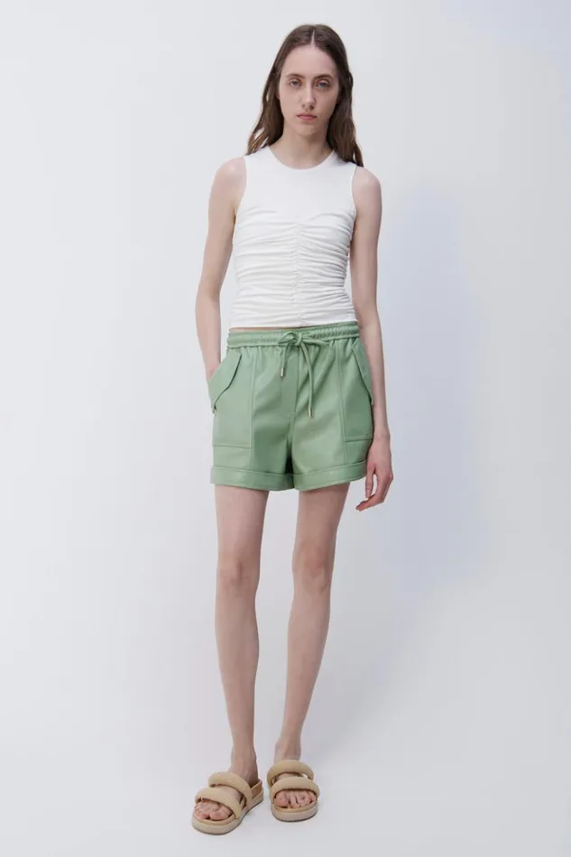 Women Kristiana Tank White Jonathan Simkhai Tops and Bodysuits