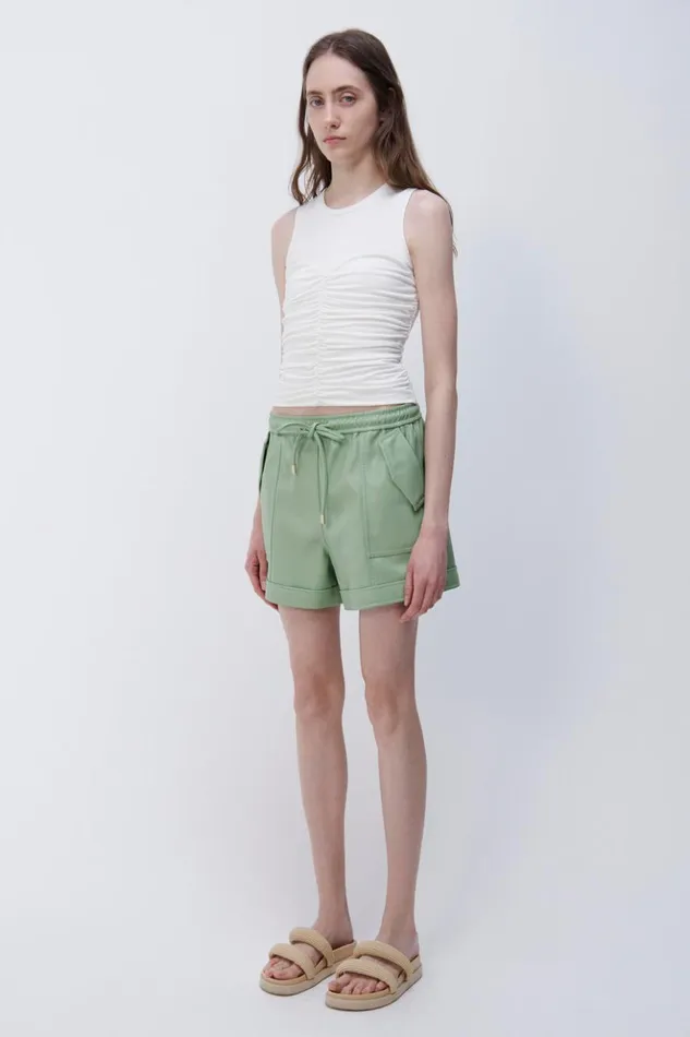 Women Kristiana Tank White Jonathan Simkhai Tops and Bodysuits