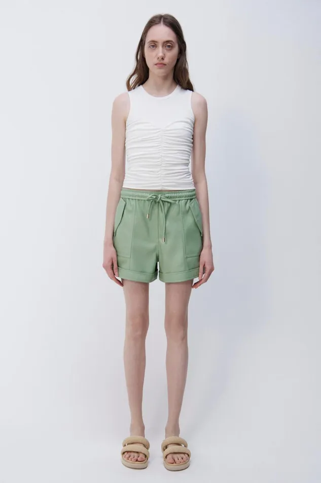 Women Kristiana Tank White Jonathan Simkhai Tops and Bodysuits