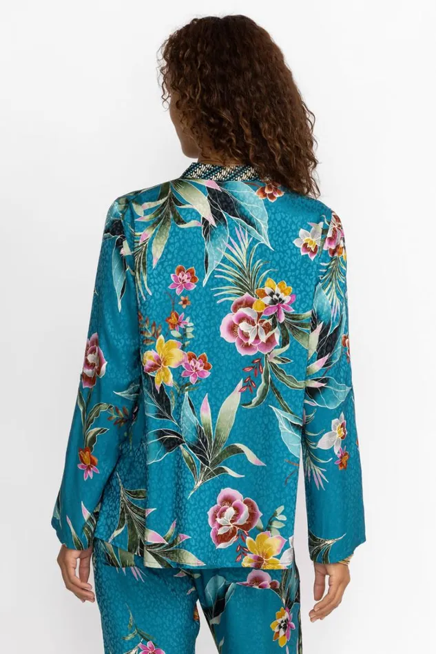 Women LAGOON BELINDA BUTTON UP Lagoon Johnny Was Tops Women LAGOON BELINDA BUTTON UP Lagoon Johnny Was Tops