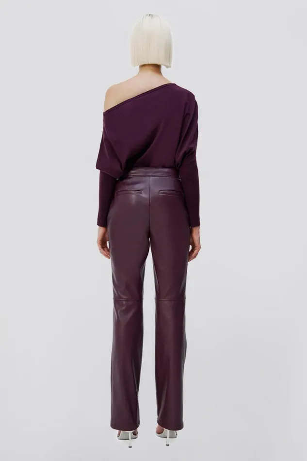 Women Lavina Sweater Plum Jonathan Simkhai Knitwear