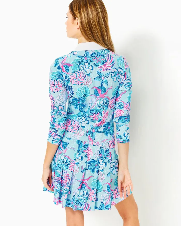 Women Lilly Pulitzer Activewear UPF 50 Luxletic Turtle Club Dress Multi Bahamas Beachcomber Women Lilly Pulitzer Activewear UPF 50 Luxletic Turtle Club Dress Multi Bahamas Beachcomber