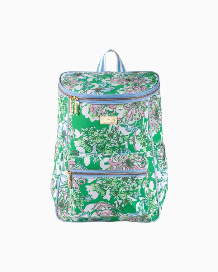Women Lilly Pulitzer Bags Backpack Cooler Spearmint Blossom Views Women Lilly Pulitzer Bags Backpack Cooler Spearmint Blossom Views