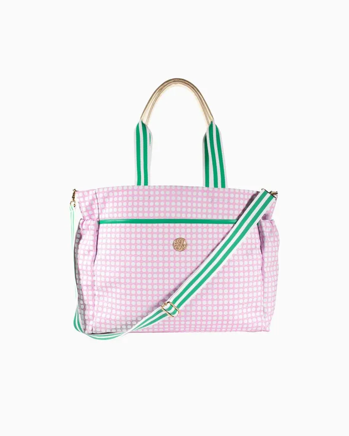 Women Lilly Pulitzer Bags Tennis Bag Resort White