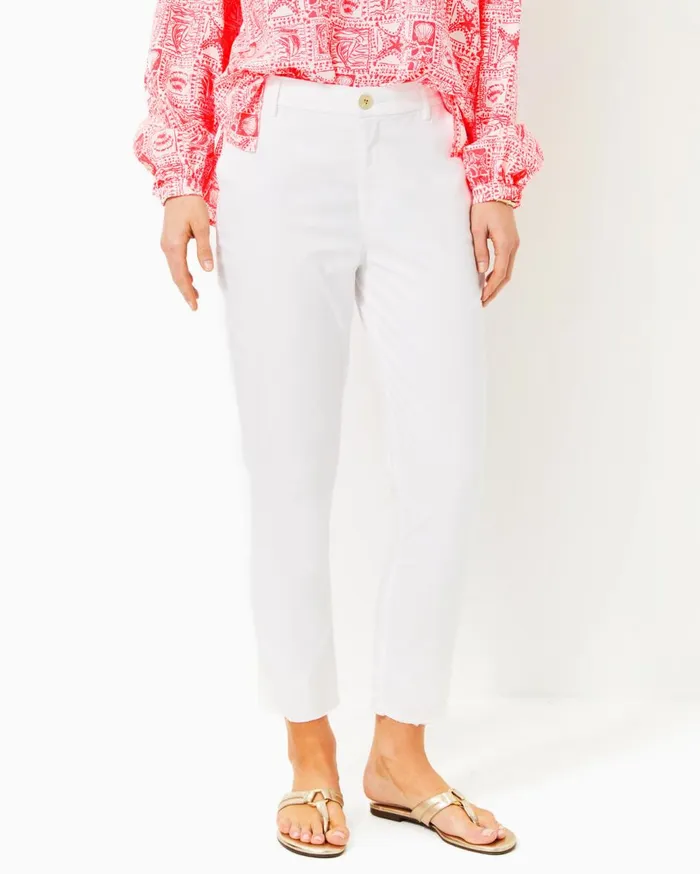 Women Lilly Pulitzer Bottoms 27034 Montoya Chino Pant Mizner Red Women Lilly Pulitzer Bottoms 27034 Montoya Chino Pant Mizner Red