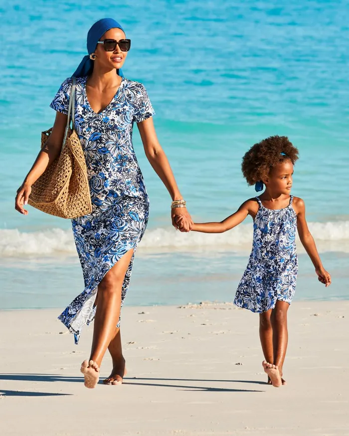 Women Lilly Pulitzer Dresses Amerie Linen Midi Dress Multi Bahamas Beachcomber Women Lilly Pulitzer Dresses Amerie Linen Midi Dress Multi Bahamas Beachcomber