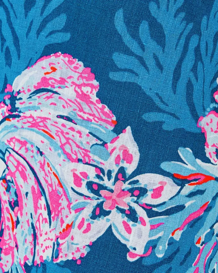Women Lilly Pulitzer Dresses Hadly Smocked Maxi Dress Mizner Red Poly Crepe Swirl Clip Women Lilly Pulitzer Dresses Hadly Smocked Maxi Dress Mizner Red Poly Crepe Swirl Clip