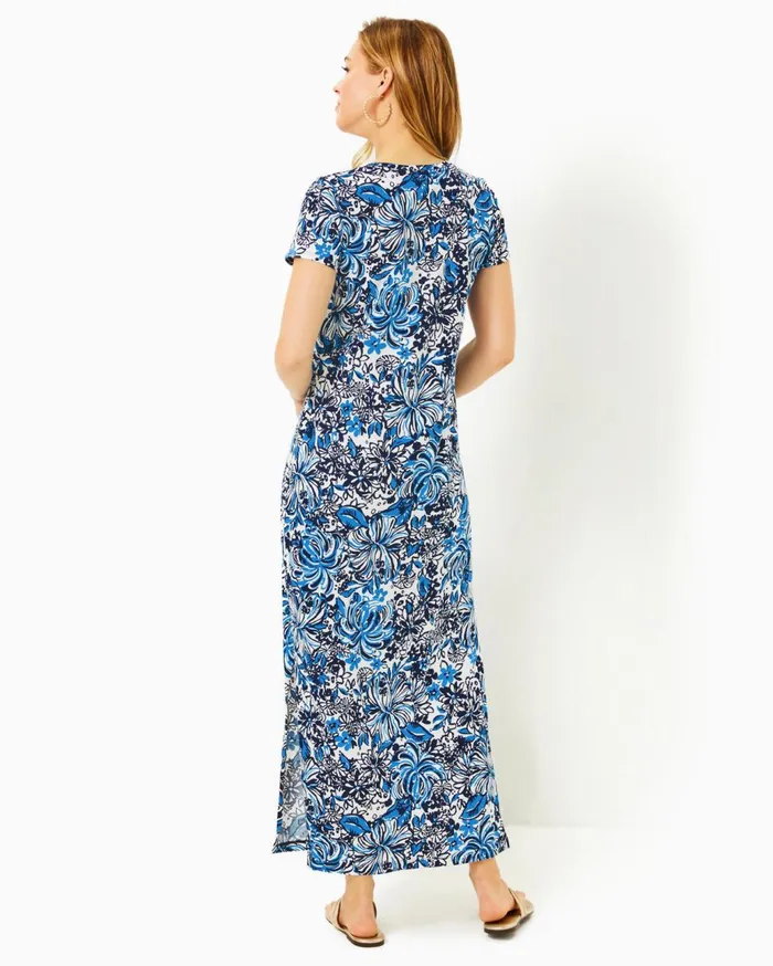 Women Lilly Pulitzer Dresses Hadly Smocked Maxi Dress Mizner Red Poly Crepe Swirl Clip Women Lilly Pulitzer Dresses Hadly Smocked Maxi Dress Mizner Red Poly Crepe Swirl Clip