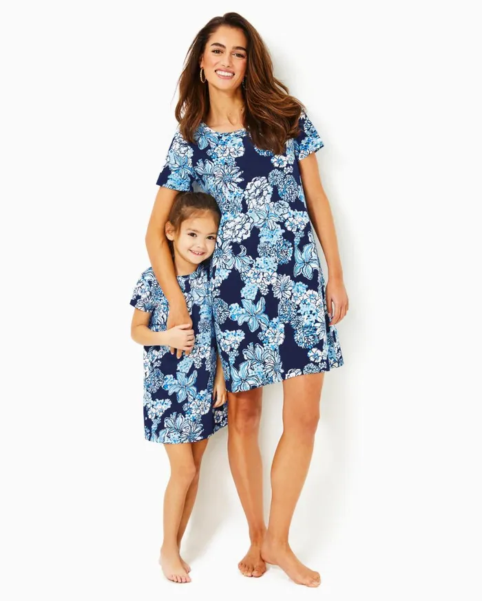 Women Lilly Pulitzer Dresses UPF 50 Solia Dress True Navy Women Lilly Pulitzer Dresses UPF 50 Solia Dress True Navy