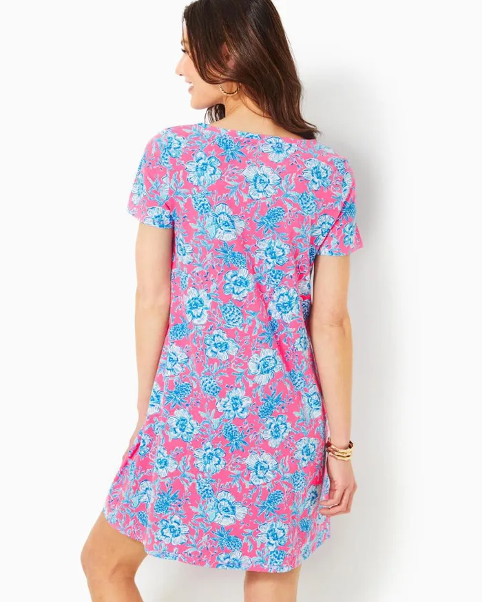 Women Lilly Pulitzer Dresses UPF 50 Solia Dress True Navy Women Lilly Pulitzer Dresses UPF 50 Solia Dress True Navy