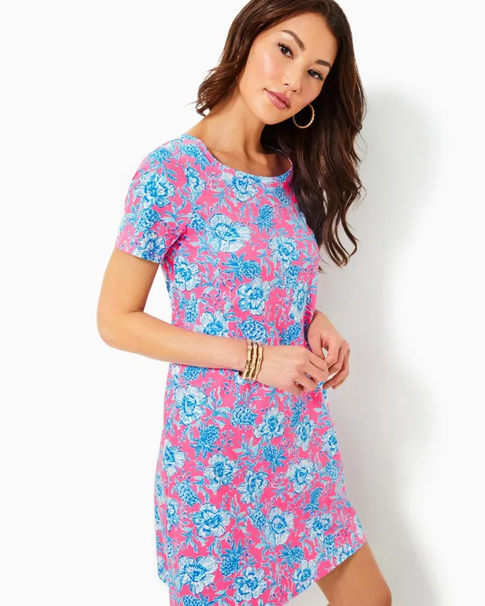 Women Lilly Pulitzer Dresses UPF 50 Solia Dress True Navy Women Lilly Pulitzer Dresses UPF 50 Solia Dress True Navy