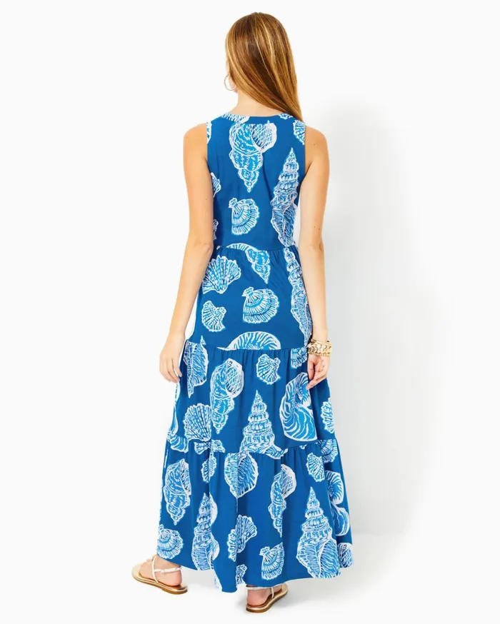 Women Lilly Pulitzer Dresses UPF 50 Solia Dress True Navy Women Lilly Pulitzer Dresses UPF 50 Solia Dress True Navy